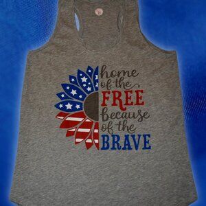 Visual Bliss Co Direct to Garment Printed Tank Top